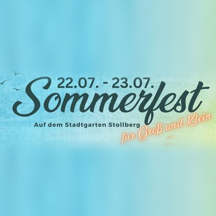 Stollberger Sommerfest auf dem Stadtgarten 